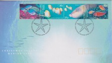 CHRISTMAS ISLAND 1998 Marine Life Part 3/Coral Reef/Fish SG 443-462 FDC