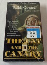 SEALED VHS ~ Radley Metzger THE CAT AND THE CANARY ~ Honor Blackmon ~ 1979
