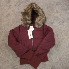 Hollister Faux Fur Puffer