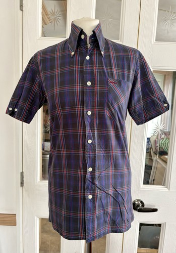Britac black check buttondown - britac, check,
