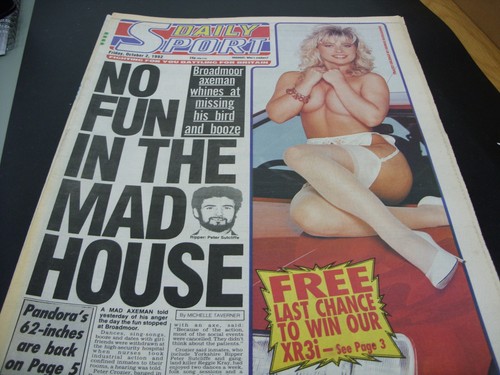 Vintage daily sport newspaper - vintage,