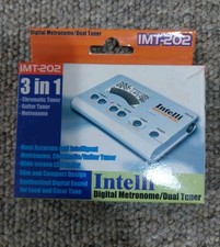 Intelli Micro IMT-202 Digital Metronome Dual Turner 3 in 1 Tuner Guitar Turner