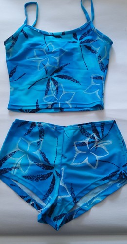 Vivant blue floral bikini - floral, set