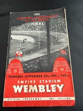 SPEEDWAY CHAMPIONSHIP FINAL AT WEMBLEY 1951 Official Programme