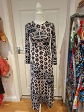 ZARA Dress NWT Black & Nude