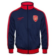 Arsenal FC Mens Jacket Track Top Retro OFFICIAL Football Gift