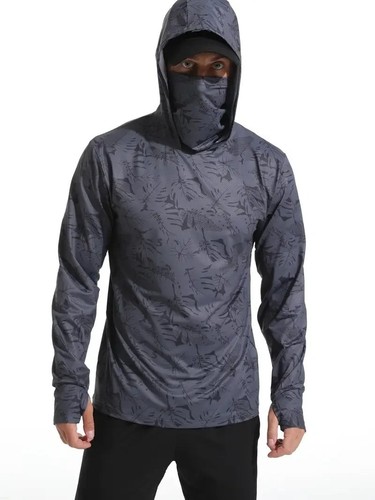 Men hooded fishing - fishing, shirt