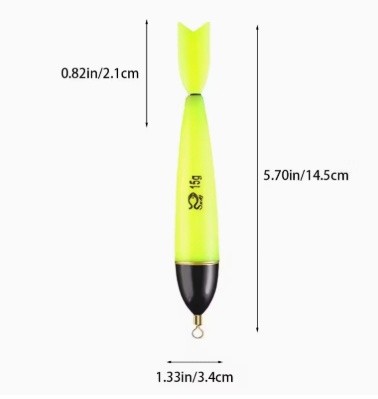 Luminous fishing float - luminous, 15g