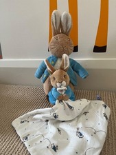M&S Peter Rabbit Bundle of two items: Teddy and Comforter 