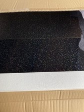 Splashback Black Cosmos Glass Size 60cm X 75cm