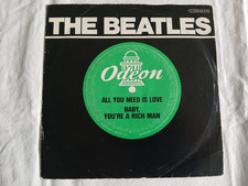 The Beatles - All you need is love  / Baby you're a rich man ( Germany ) 7"