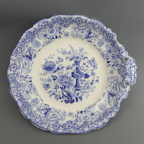 Antique staffordshire blue - antique, &
