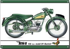 B.S.A MODEL D1 BANTAM METAL