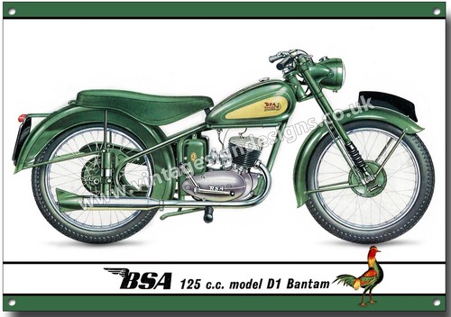 Model d1 bantam metal - b.s.a,