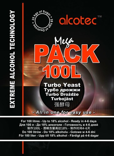 Alcotec megapack turbo - megapack, yeast