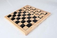 Traditional Wooden Draughts