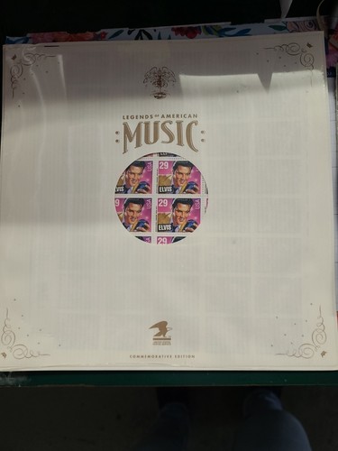 Elvis presley stamp collection - elvis,
