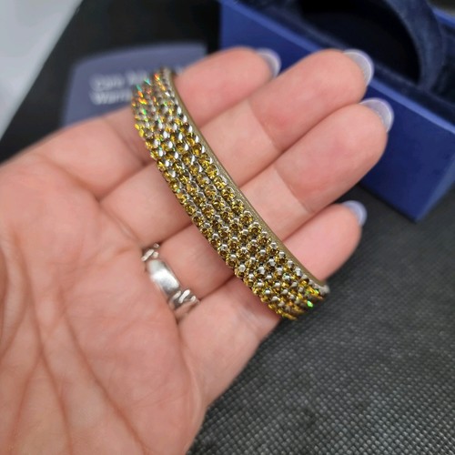 Genuine swarovski row - 4,