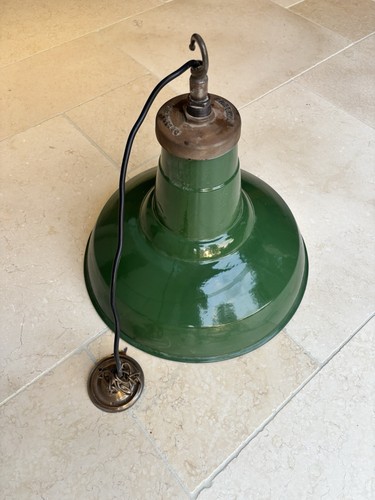 Maxlume vintage enamel pendant - maxlume,