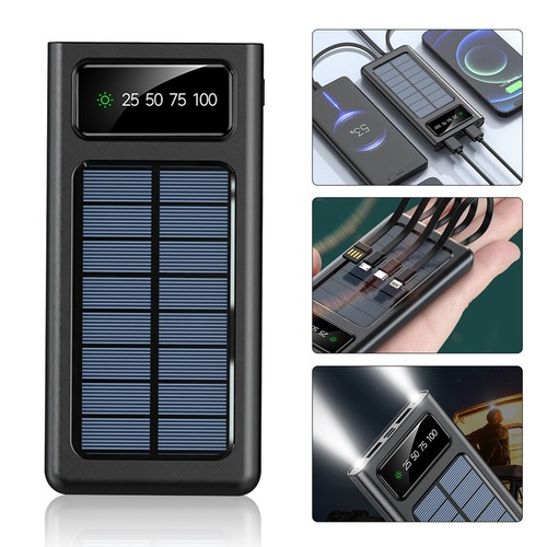 Solar power bank pack 40000mah - bank,