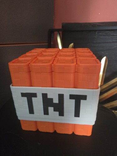 Minecraft the movie popcorn - movie,