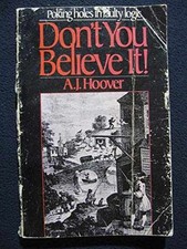 Don't you believe it! -