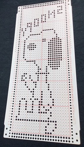 Handpunched punchcard suit - handpunched,