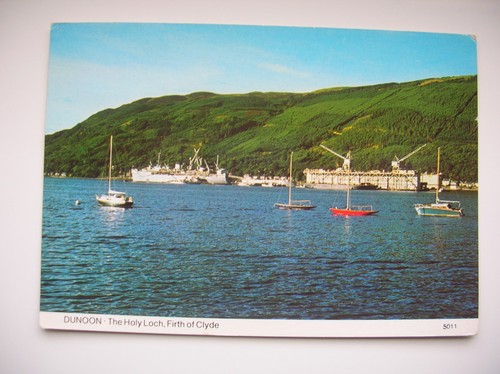 Dunoon postcard holy - holy, loch