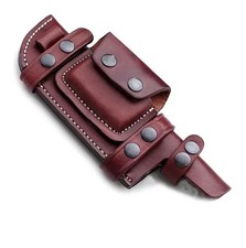 Premium cowhide leather sheath - cowhide,