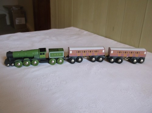 Brio wooden flying - flying, scotsman