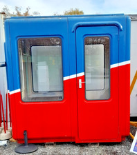 Modular Fiber Security Kiosk 7th Long X 6ft Wide X 7ft High Booth Ticket office