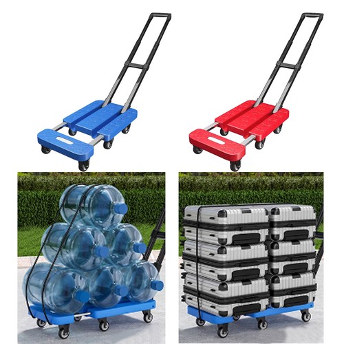 Retractable folding hand truck - retractable,