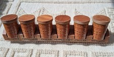 Hornsea Saffron Spice Rack Set