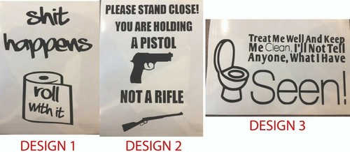 Toilet quotes funny - 2, stickers