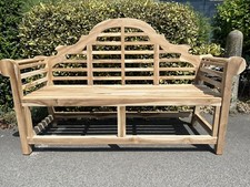 3 SEATER TEAK GARDEN BENCH OUTDOOR PATIO SEAT CHAIR LUTYEN BENCH FURNITURE