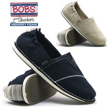 SKECHERS LADIES PLIMSOLLS BOBS