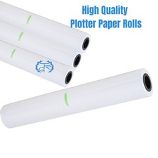 4 Rolls  Plotter Paper Format A1  610mmx50M FOR HP Designjet Canon iPF EPSON