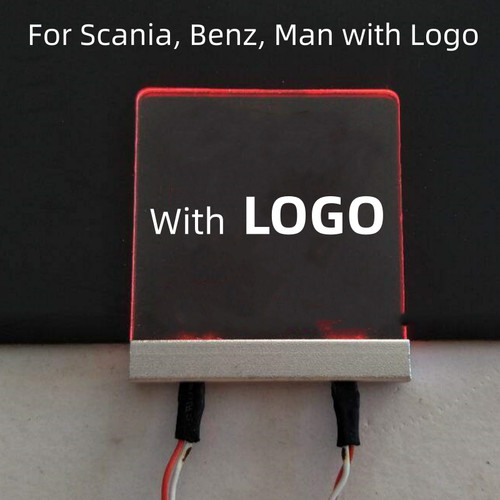 Acrylic car logo led - car, for
