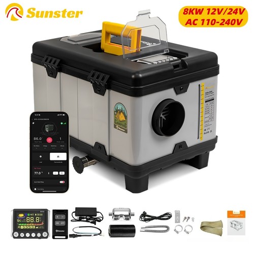 Diesel heater 8kw 12v - 8kw, 24v240v