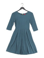 Ness A-Line Midi Dress UK8 in Green