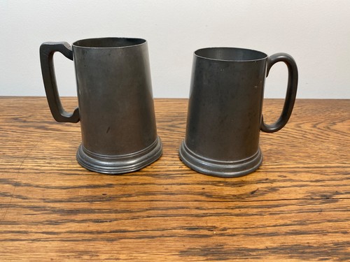 Antique pewter ale - x,
