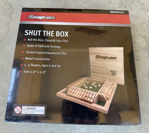 Snap shut the box - box, board