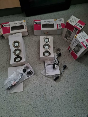 Diall tilting brushed chrome - brushed,