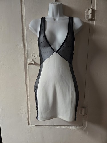 White and black - dress, poker