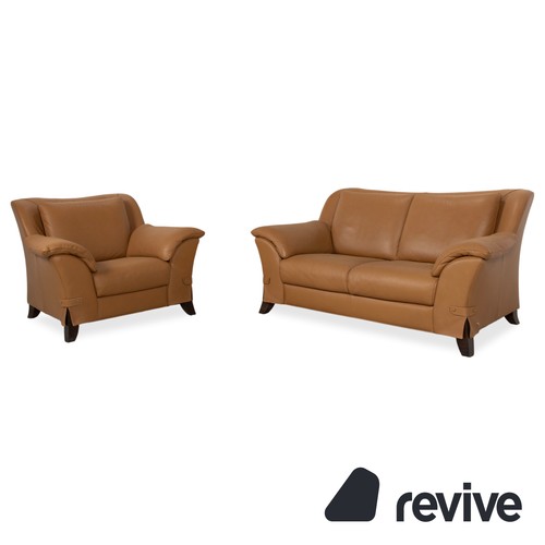 Natuzzi leather seater sofa - natuzzi,