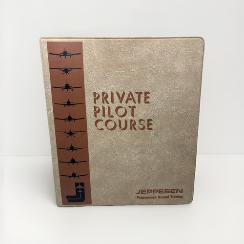 Vintage jeppesen private pilot - jeppesen,