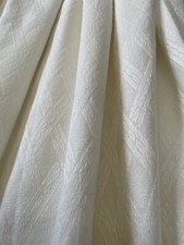 70%OFF John Lewis Curtains MTM Cottage 63”w EachX 68”d Luxury Ivory Cream Damask
