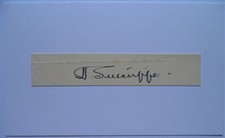 SUTCLIFFE HERBERT YORKSHIRE & ENGLAND TEST CRICKETER 1924-35 ORIGINAL AUTOGRAPH