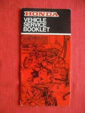 HONDA Melody Moped Scooter VJA 778X Vehicle Service Booklet 1982 Rare Vintage 