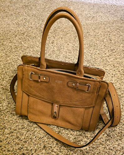 Guess brown satchel - satchel, top